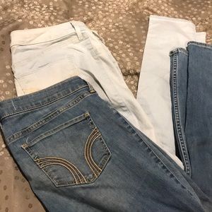 TWO Pairs Hollister Jeggings